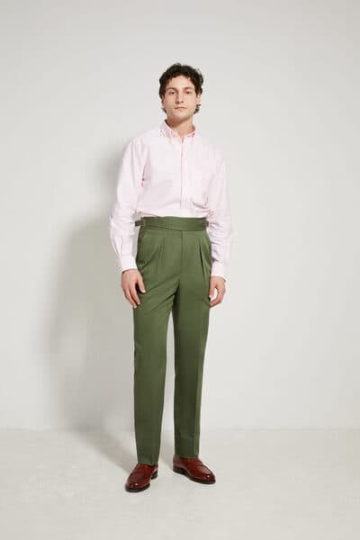 pantalon taille haute pour hommes scavini