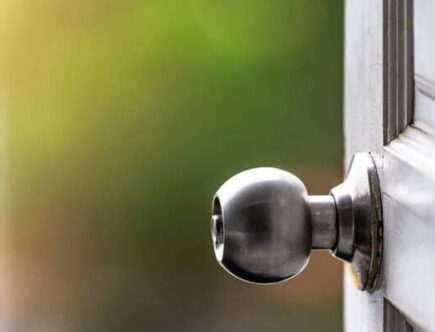 bouton de porte